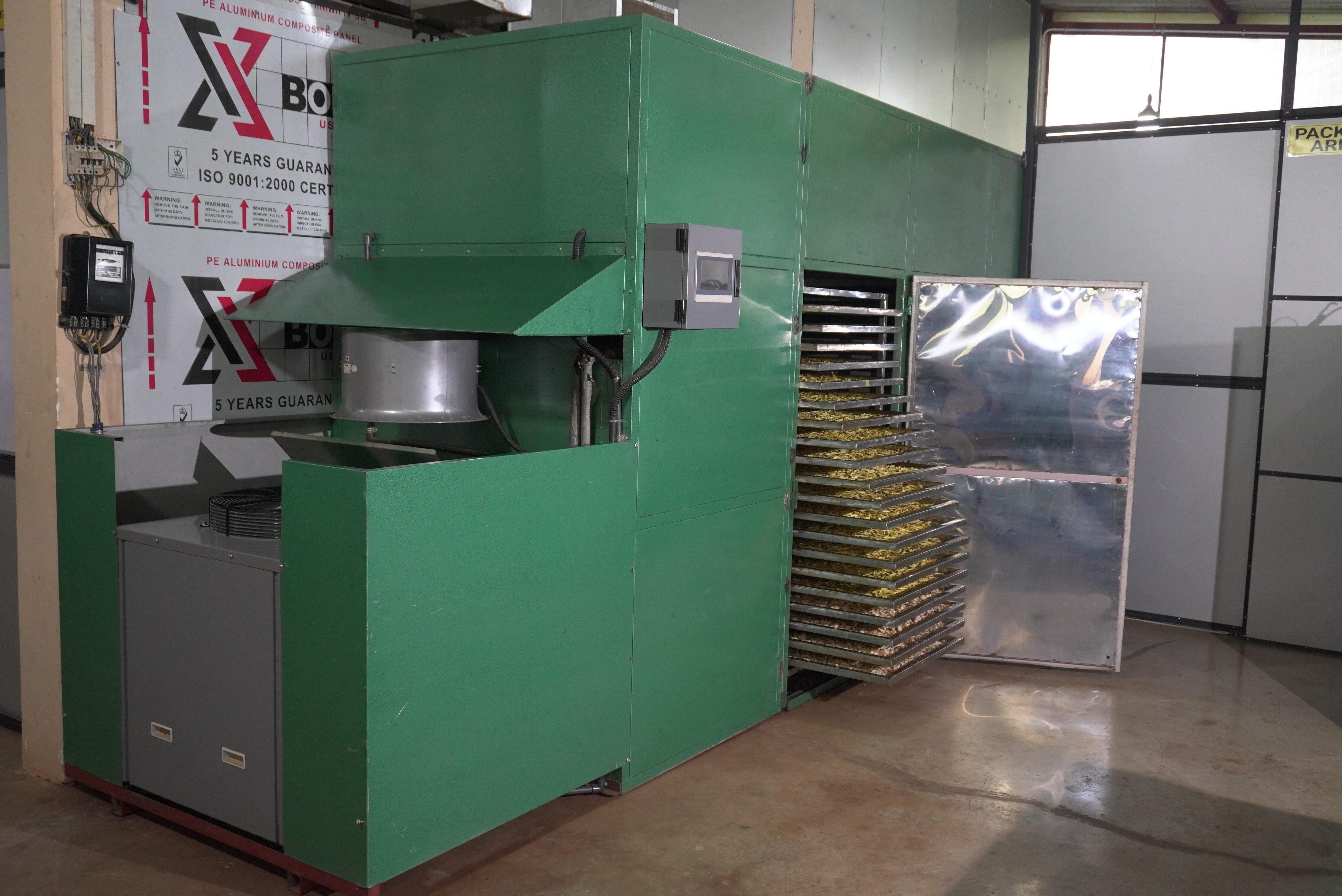 Electric-Heatpump Tray Dryer